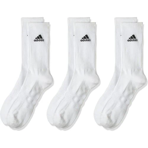 CALZE ADIDAS TRIPLA CUSHIONED SOCKS CALZA CROSSFIT 3 PAIA BIANCA - immagine 6