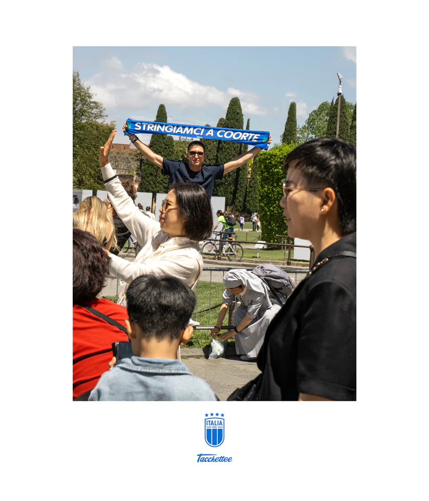 ITA001 Italia FIGC T-shirt - immagine 3