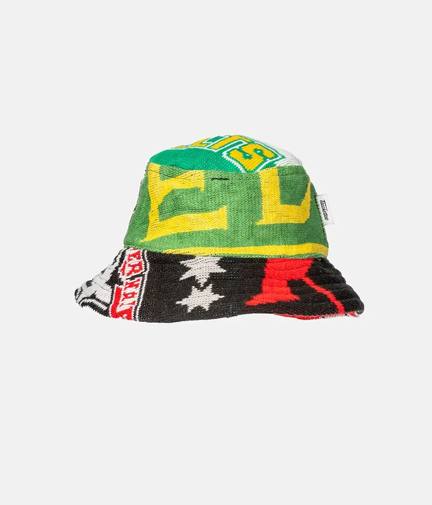 RECUPERO II, 11di25 Pre-loved scarves custom bucket hat - immagine 2