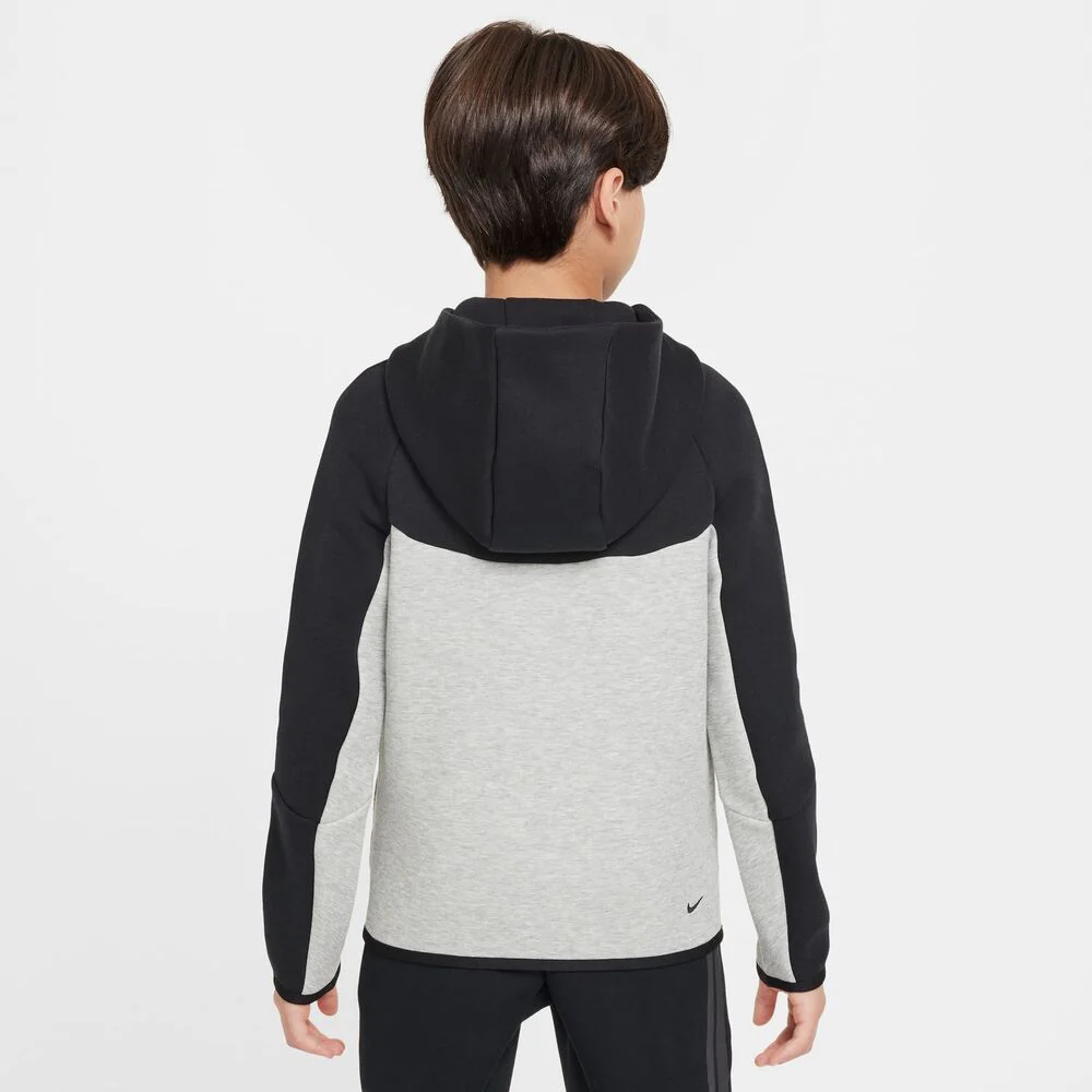 Nike Felpa B Nsw Tch Flc Fz Bambino HV5867 - immagine 3