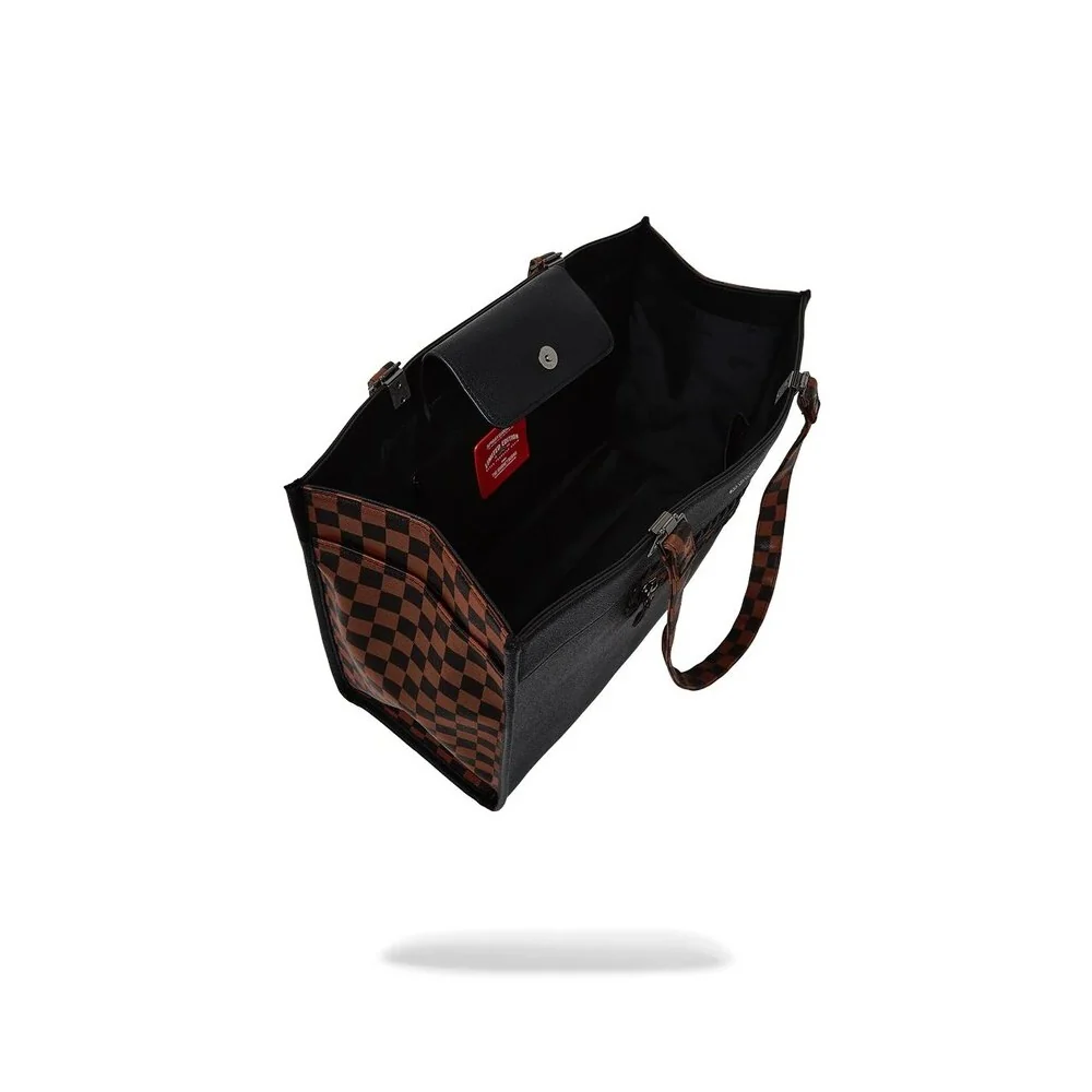Sprayground Borsa Dose Of Check Deux Tortuga Tote Donna 910T8020NSZ - immagine 6