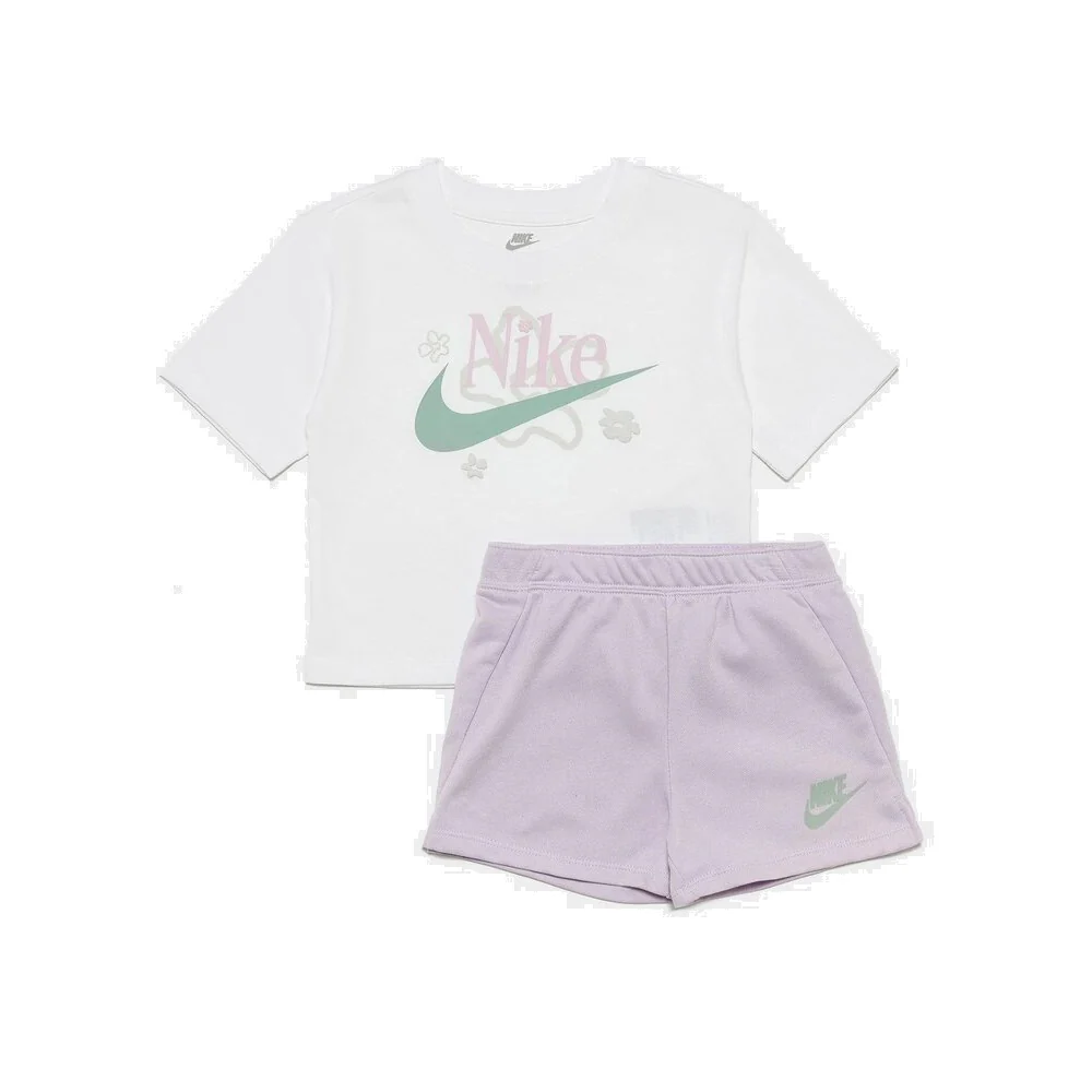 Nike Completo Wild Flower Jersey Ft Set Bambina 16N021