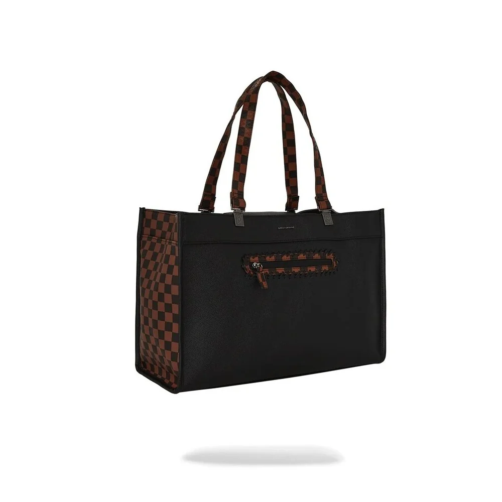 Sprayground Borsa Dose Of Check Deux Tortuga Tote Donna 910T8020NSZ - immagine 3