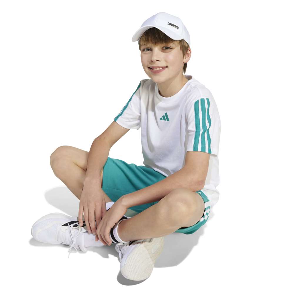 Adidas T-Shirt J 3S Tee 160 Bambino JY4970 - immagine 6