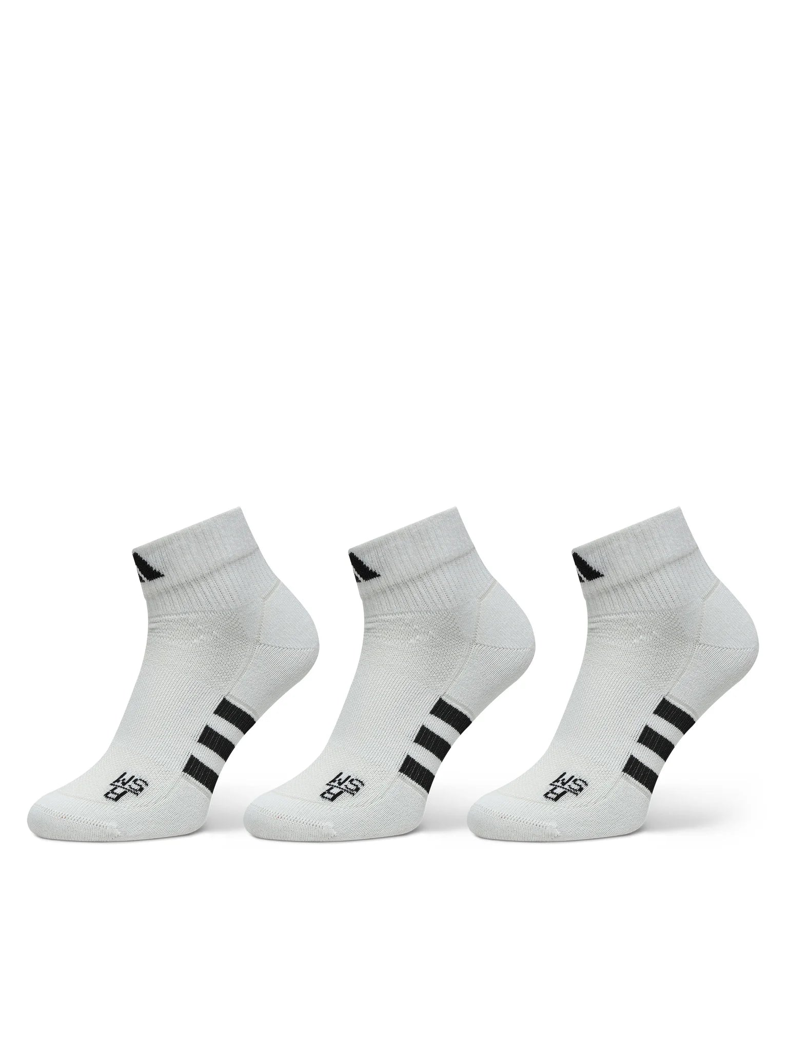 CALZE ADIDAS TRIPLA PERFORMANCE LIGHT SOCKS CALZA CROSSFIT 3 PAIA BIANCA - immagine 2