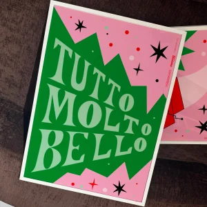 TUTTO MOLTO BELLO (Scritta) Poster