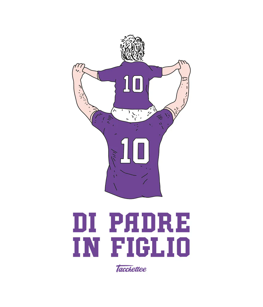 VIOLA DI PADRE/MADRE IN FIGLIO/A Baby Felpa Cappuccio - immagine 3