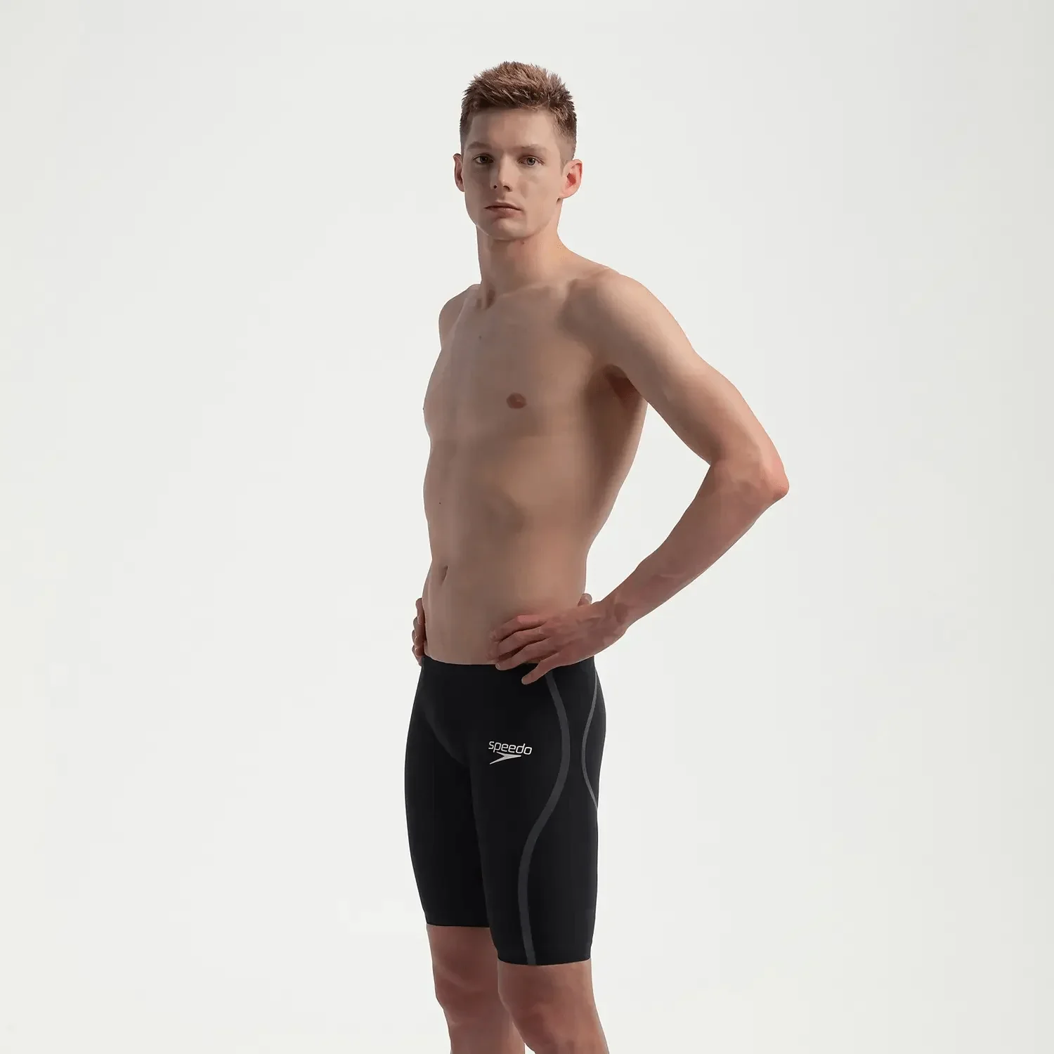 COSTUMONE GARA SPEEDO FASTSKIN INTENT 2.0 JAM AM UOMO PISCINA LZR NERO - immagine 2