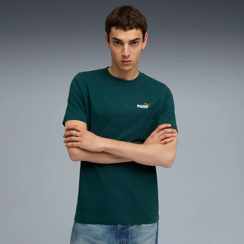 Puma T-Shirt Ess 2 Color Small Tee Uomo 684717 - immagine 9