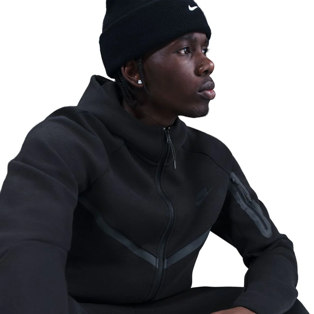 Nike Felpa M Nk Tch Flc Hoodie Uomo HV0949 - immagine 4