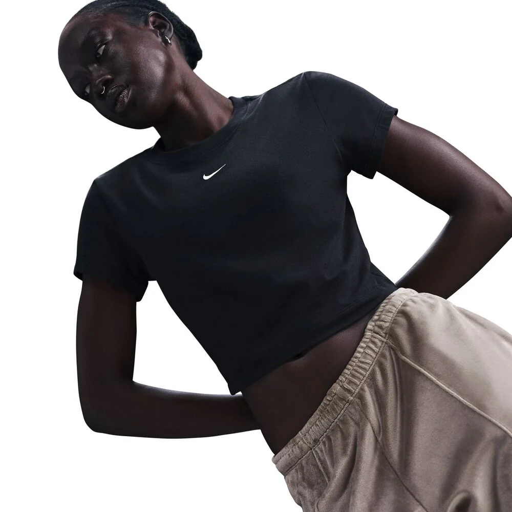 Nike T-Shirt W Nsw Nk Chll Knt Crp Donna HF9538 - immagine 6