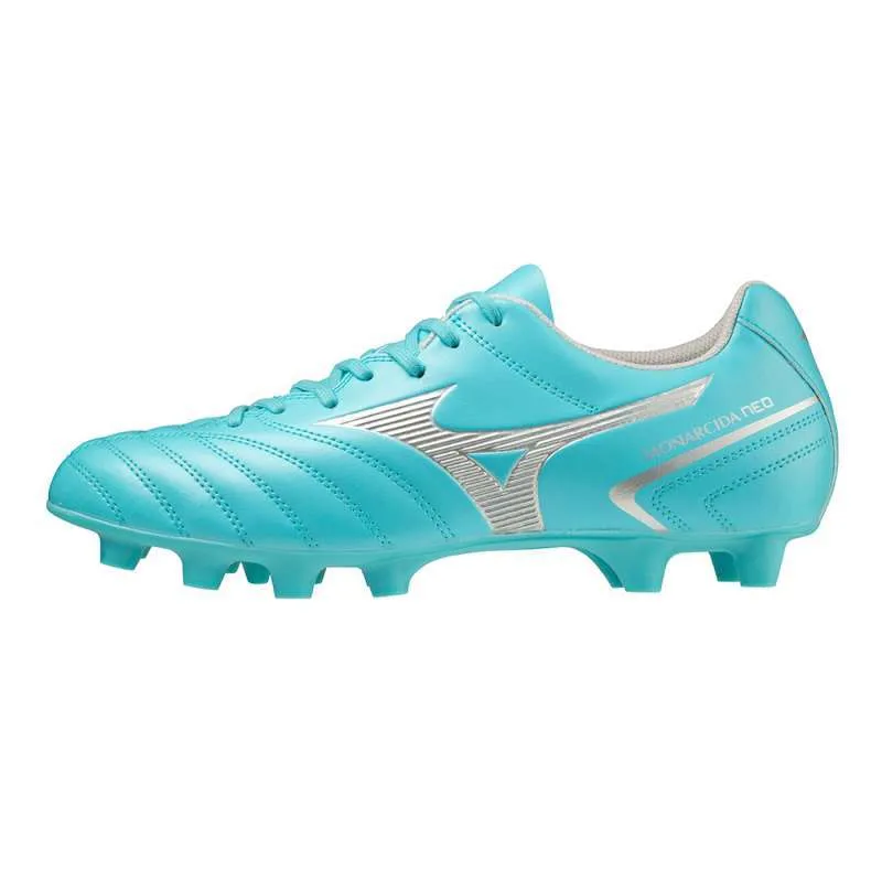 SCARPE CALCIO BAMBINO MIZUNO MONARCIDA NEO SELECT MD SCARPA FOOTBALL BIANCA - immagine 4