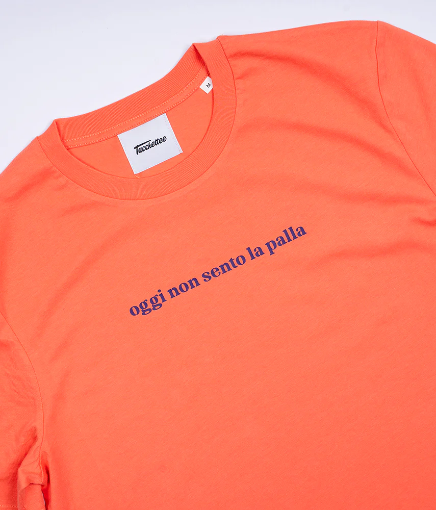 OGGI NON SENTO LA PALLA T-shirt - immagine 2