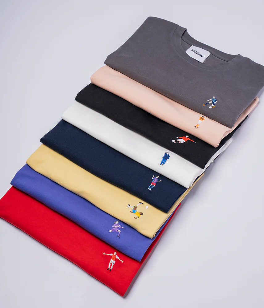LA MANO ALZATA T-shirt ricamata - immagine 7