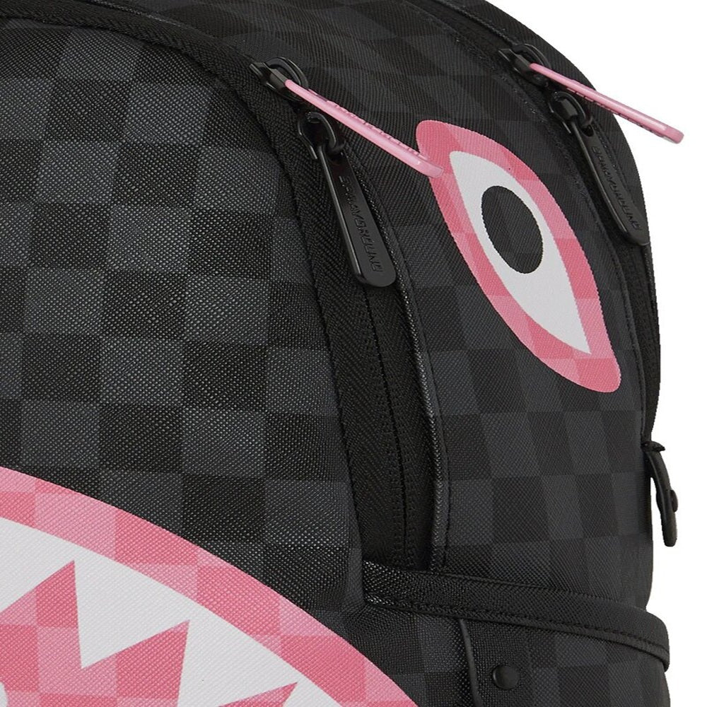 Sprayground Zaino Pink And Black Tear Sip Savage Backpack Donna 910B8276NSZ - immagine 5