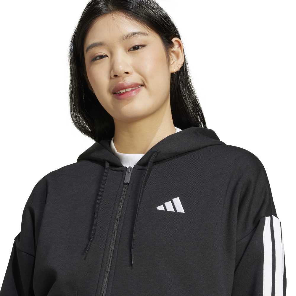 Adidas Felpa W 3S Fl Fz Hd Donna JE1283 - immagine 6