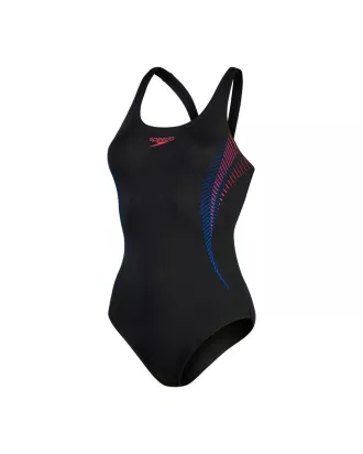 COSTUME PISCINA SPEEDO DONNA INTERO MUSCLEBACK NERO - immagine 4